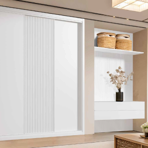 Serie 3 CARRILES – Liso Blanco con Palillería